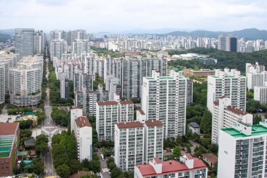 경기 성남시 분당 정자일로 구역 [대한토지신탁 제공]